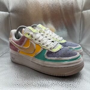 Size‎ 8 Nike Air Force 1 07 PRM Tear Away Reveal Pastel Womens Shoes DJ6901-600